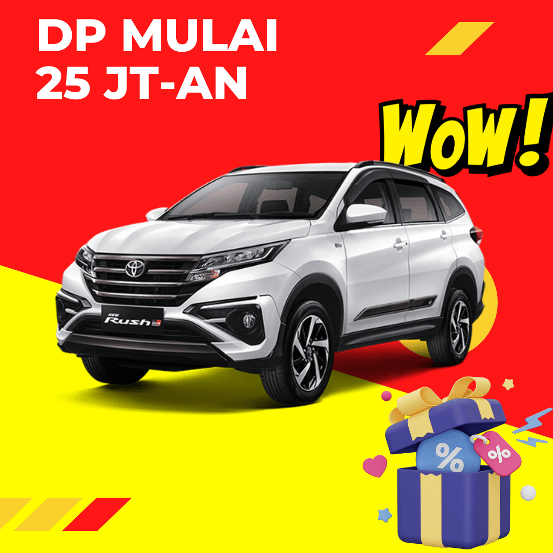 dealer toyota denpasar bali - harga rush - kredit rush