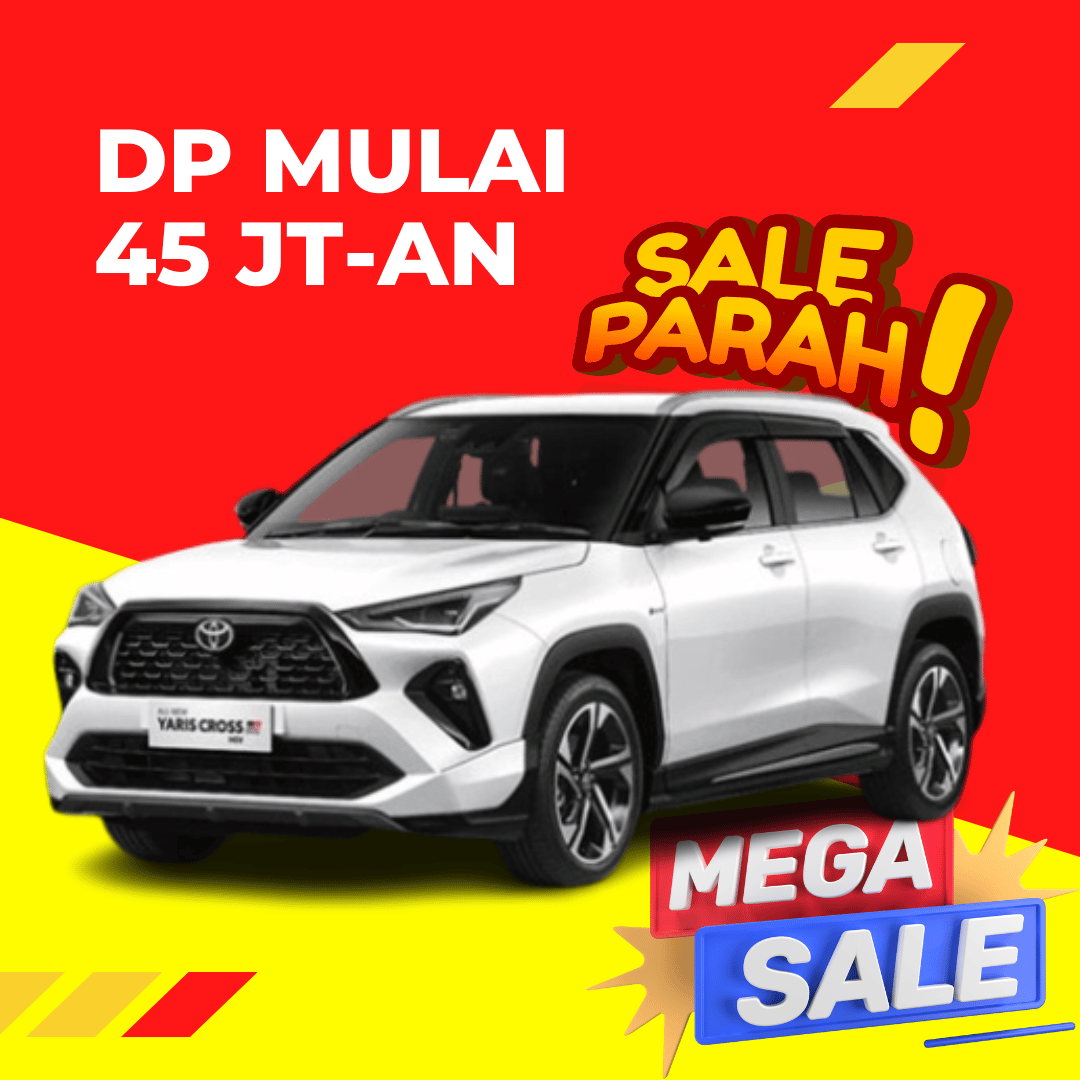 dealer toyota denpasar bali - harga yaris cross - kredit yaris cross